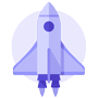 paper airplane icon